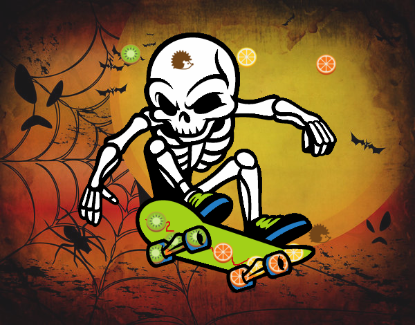 eskeleto skateboard