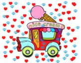 Food truck de helados