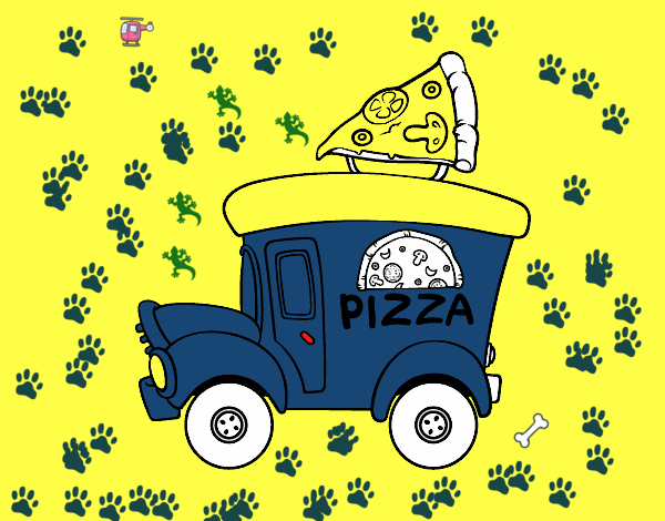 Food truck de pizza