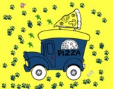 Food truck de pizza