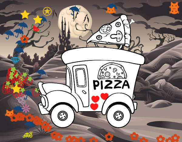 Food truck de pizza