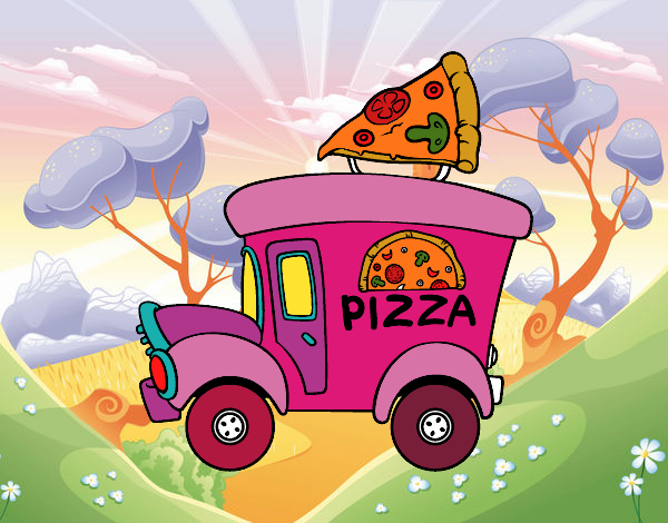 Food truck de pizza