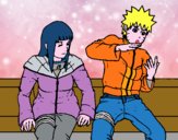 Hinata y Naruto