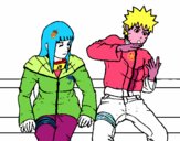 Hinata y Naruto