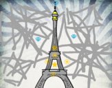 Dibujo La torre Eiffel pintado por rodrigoNG