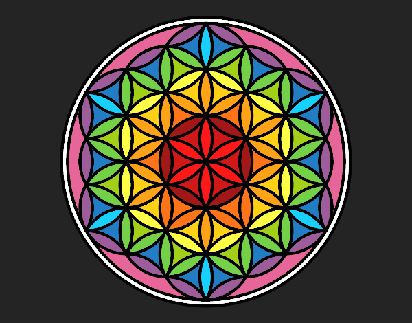 Mandala flor de vida