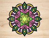 Dibujo Mandala vida vegetal pintado por Maraly51