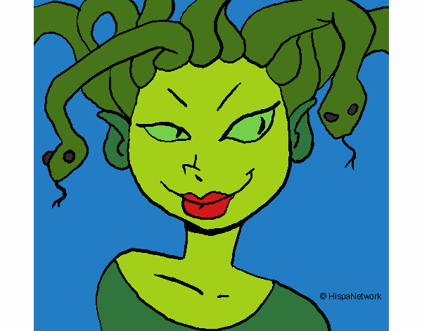 Mujer medusa