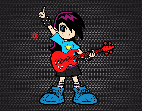 Niña rockera