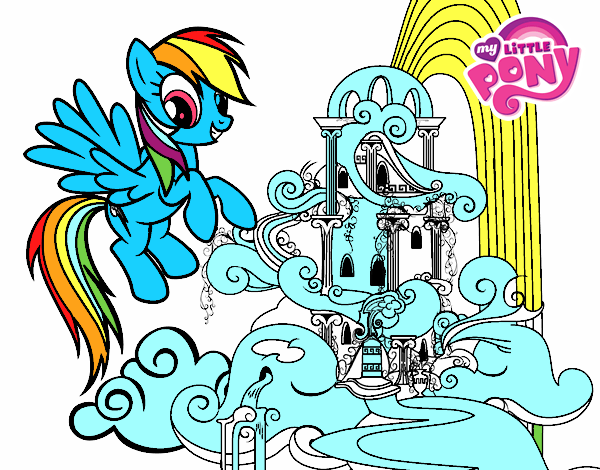 reinbow dash y su paraiso