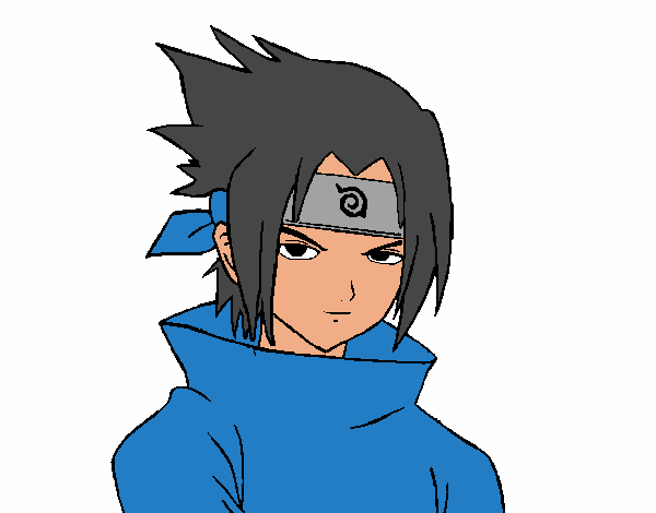 Sasuke enfadado