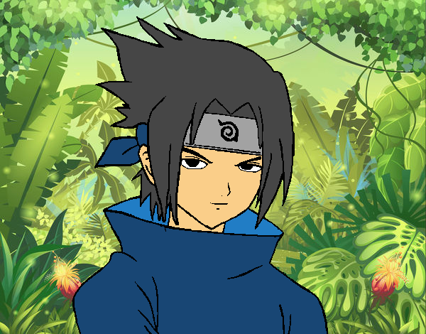 Sasuke enfadado