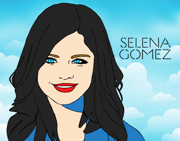 Selena Gomez sonriendo