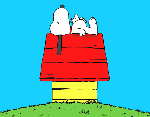 Snoopy durmiendo