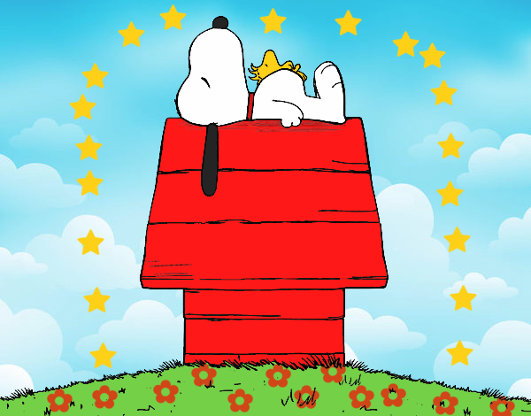 Snoopy durmiendo