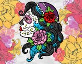 Dibujo Tatuaje de Catrina pintado por RoseIlusen