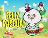 Dibujo Te deseo una feliz Pascua pintado por NATALIAESC