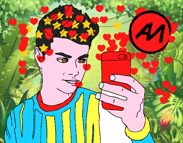 Abraham Mateo selfie