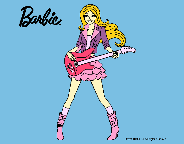 Barbie guitarrista