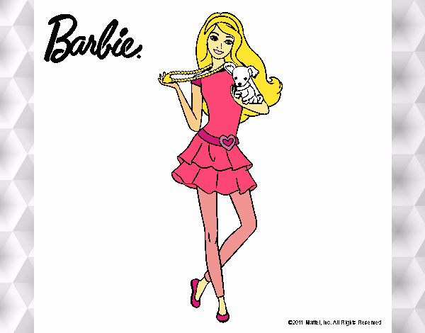 Barbie y su mascota