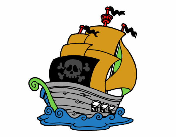 Barco de piratas