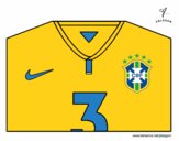 Camiseta del mundial de fútbol 2014 de Brasil