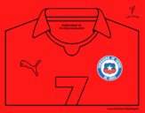 Camiseta del mundial de fútbol 2014 de Chile