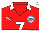 Camiseta del mundial de fútbol 2014 de Chile