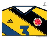 Camiseta del mundial de fútbol 2014 de Colombia