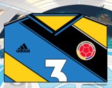 Camiseta del mundial de fútbol 2014 de Colombia