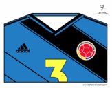 Camiseta del mundial de fútbol 2014 de Colombia