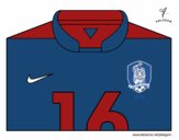 Camiseta del mundial de fútbol 2014 de Corea del Sur