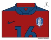 Camiseta del mundial de fútbol 2014 de Corea del Sur