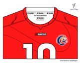 Camiseta del mundial de fútbol 2014 de Costa Rica