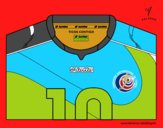 Camiseta del mundial de fútbol 2014 de Costa Rica