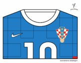 Camiseta del mundial de fútbol 2014 de Croacia