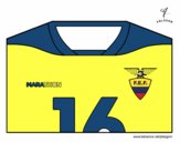 Camiseta del mundial de fútbol 2014 de Ecuador