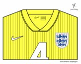 Camiseta del mundial de fútbol 2014 de Inglaterra