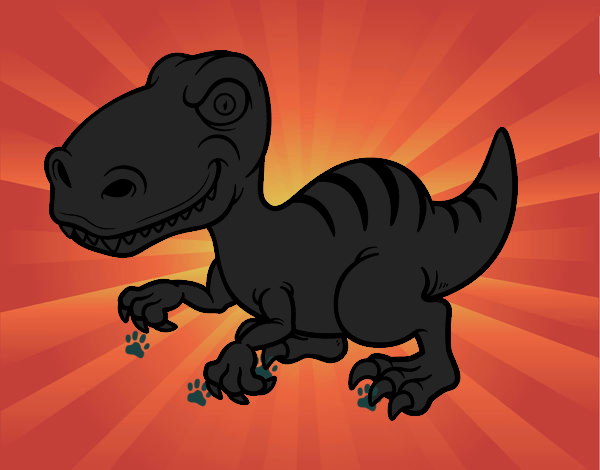 Dinosaurio velociraptor