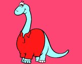 Diplodocus con camisa