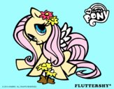 Dibujo Fluttershy pintado por ximem