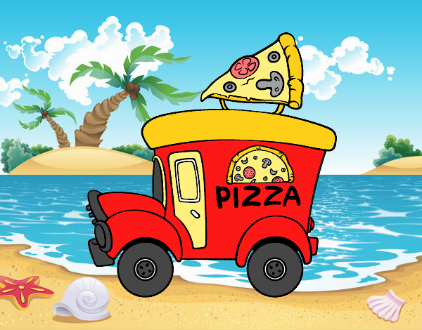 Food truck de pizza