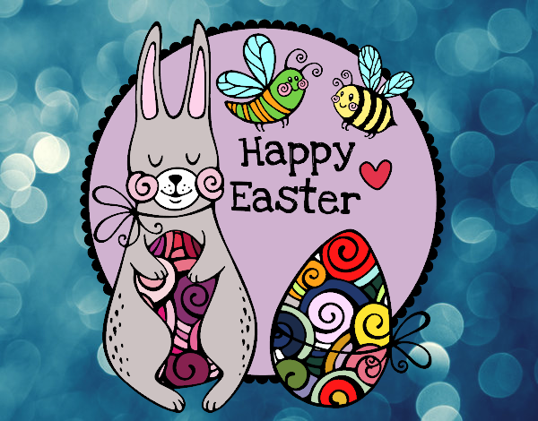 Dibujo Happy Easter pintado por gracealexa
