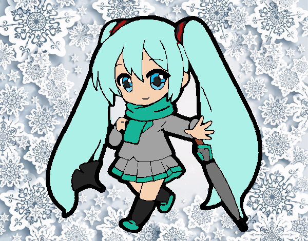 hatsune miku invierno 