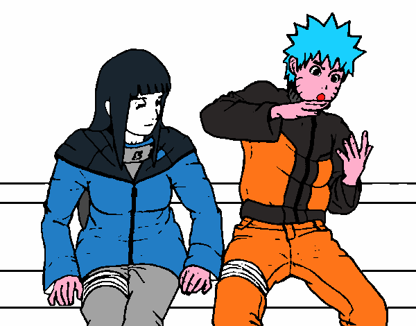 Hinata y Naruto