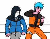 Hinata y Naruto