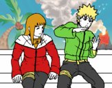 Hinata y Naruto