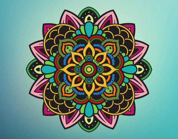 Mandala decorativa