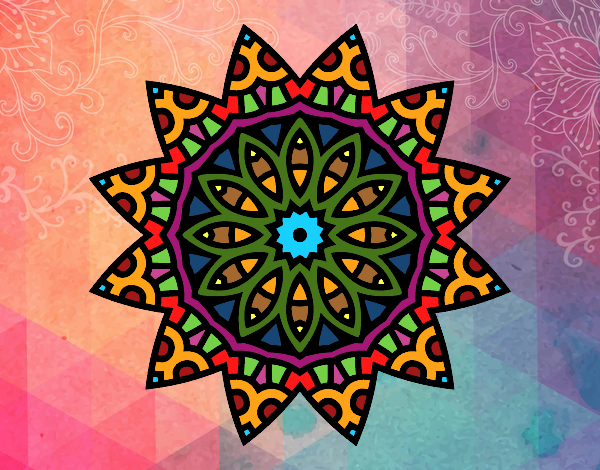 Mandala estrella