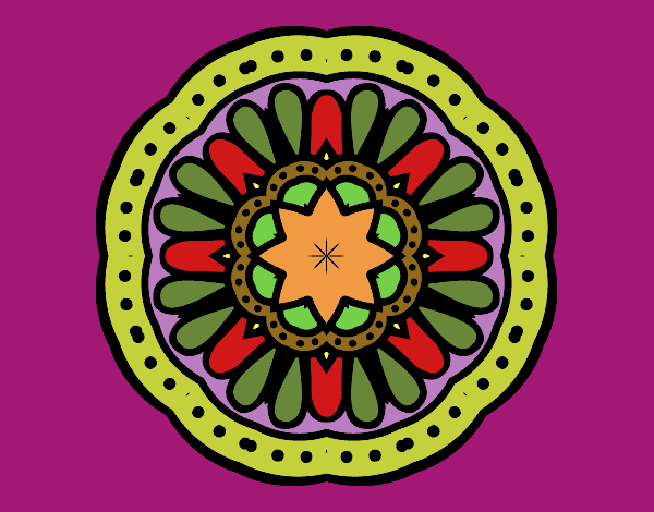 Mandala mosaico